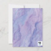 海の下の人魚 ノートカード (裏面)