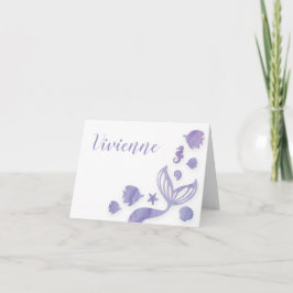 海の下の人魚 ノートカード