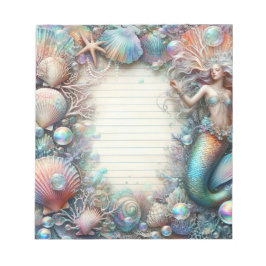 海の下の人魚 ノートパッド