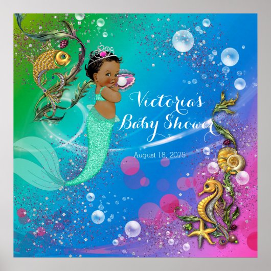 海の下の人魚 ポスター (正面)