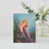 海の下の人魚 ポストカード (スタンド正面)