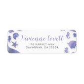 海の下の人魚 ラベル (正面)