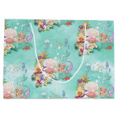 海の下の人魚 ラージペーパーバッグ (裏面)