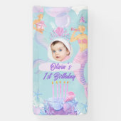 海の下の人魚 横断幕 (縦)