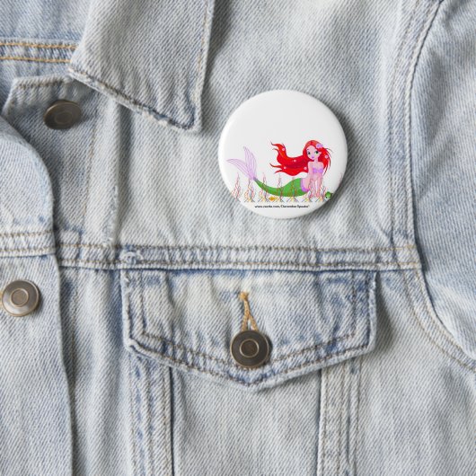 海の下の人魚 缶バッジ (インサイチュ)