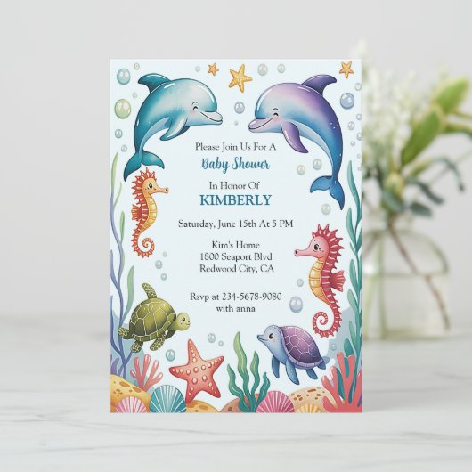 海の下の冒険 招待状 (スタンド正面)