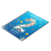 海の下の写真コラージュの大きな2番目の誕生日 ノートブック (左側)