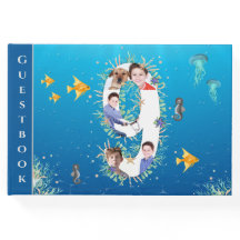 海の下の写真コラージュ大9誕生日