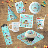 海の下の可愛い人魚の写真子供の誕生日 パーティーハット