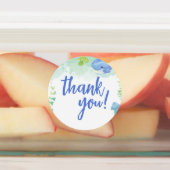 海の下の夏の赤ちゃんシャワーありがとう ラベル (貼付)