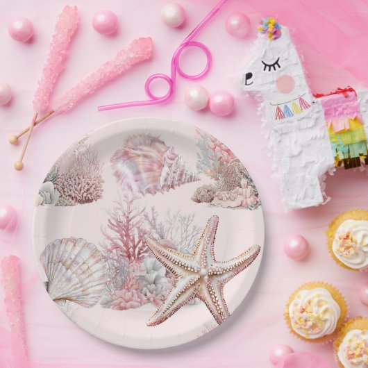 海の下の夢の紙ナプキン ペーパープレート (パーティー)