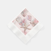 海の下の夢の紙ナプキン 縁ありカクテルナプキン (角)