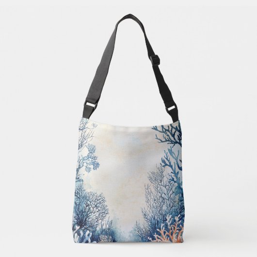 海の下の夢 クロスボディバッグ (正面)