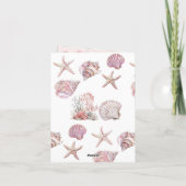 海の下の夢 招待状 (裏面)