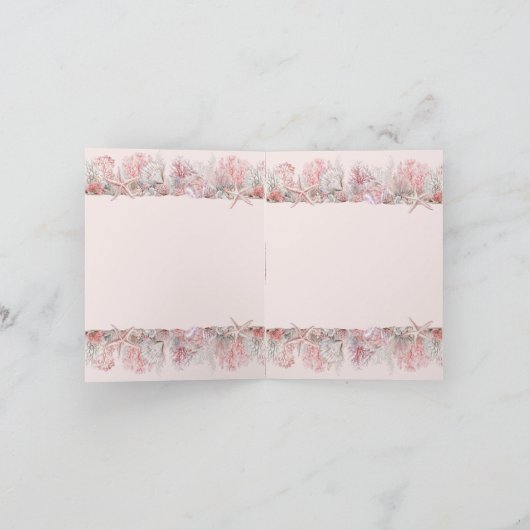 海の下の夢 招待状 (内部)