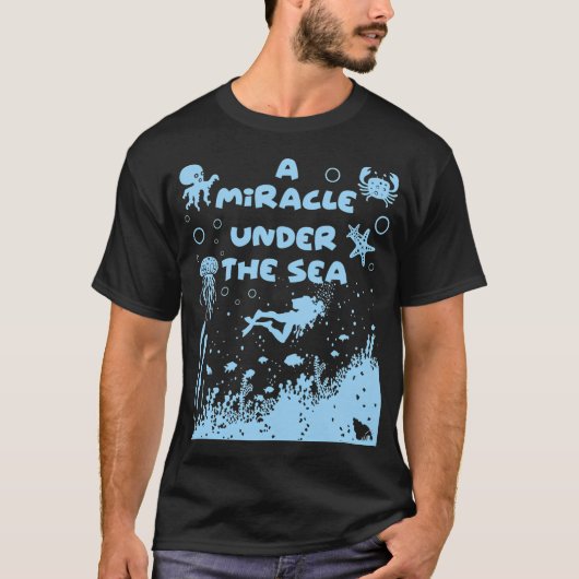 海の下の奇跡 Png Tシャツ (正面)