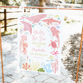 海の下の女の子の最初の誕生日へようこそ ポスター