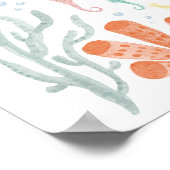 海の下の女の子の最初の誕生日へようこそ ポスター (角)