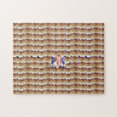 海の下の子供たち魔法の人魚のフグ ジグソーパズル (横)