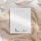 海の下の最初の誕生日パーティー ノートカード