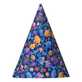 海の下の最初の誕生日パーティー パーティーハット (裏面)