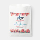 海の下の最初の誕生日パーティー フェイバーバッグ (正面)