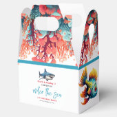 海の下の最初の誕生日パーティー フェイバーボックス (オープン)