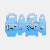 海の下の最初の誕生日orca whale baby girl フェイバーボックス (折り畳みなし)