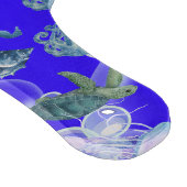 海の下の水彩 カッティングボード (角)