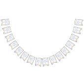 海の下の海の最初の誕生日 バンティングフラッグ (全)