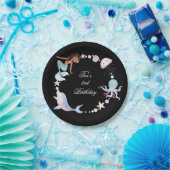 海の下の紙プレート ペーパープレート (パーティー)