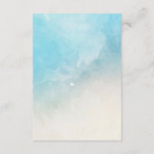 海の下の絵本 赤ちゃんのシャワーカード エンクロージャーカード (裏面)