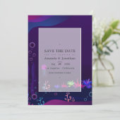 海の下の航海ウェディングフォト セーブザデート (スタンド正面)