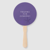 海の下の色のトレンド人魚をテーマにした誕生日 ハンドファン (裏面)