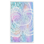 海の下の虹の模様 スモールペーパーバッグ (裏面)