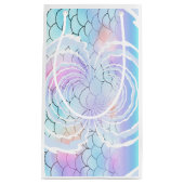 海の下の虹の模様 スモールペーパーバッグ (正面)