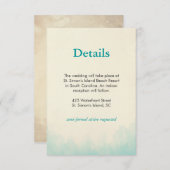 海の下の詳細 エンクロージャーカード (正面/裏面)