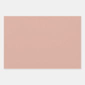 海の下の誕生日の海ウィスパーパターン ラッピングペーパーシート (正面2)