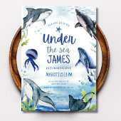 海の下の誕生日招待状, クジラザメ 招待状