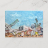 海の下の貝 名刺 (裏面)