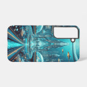 海の下の輝く王国 SAMSUNG GALAXYケース (裏面横)