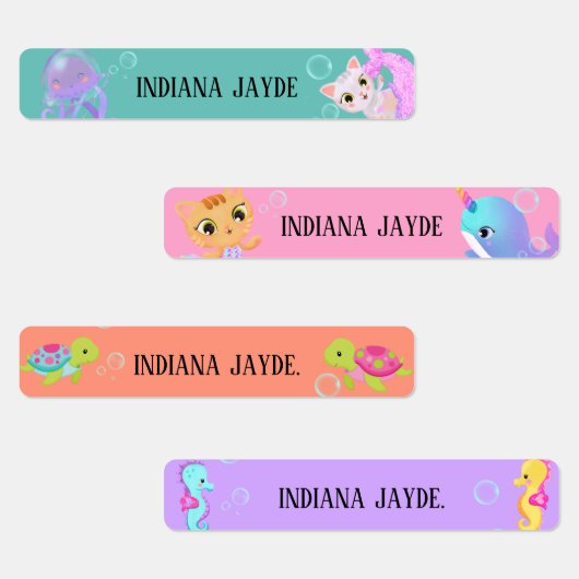 海の下の防水名ラベル。 ラベル (グループ)