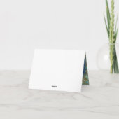 海の下の青ありがとう サンキューカード (裏面)