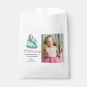 海の下の魔法のマーメイド5番目の誕生日の写真 フェイバーバッグ (正面)