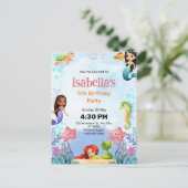 海の下の魔法の人魚はがき シーズンポストカード (スタンド正面)