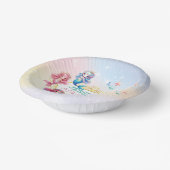 海の下の魔法の人魚誕生日写真 ペーパーボウル (傾斜あり)