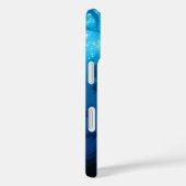 海の下の魚の群れと太陽パーソナライズされた光 Case-Mate iPhoneケース (裏面 / 右)