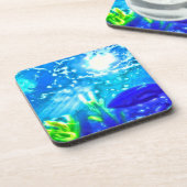 海の下の魚 コースター (左側)