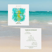 海の下の黄色い海馬 エンクロージャーカード