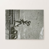 海の下の20000リーグのネモ船長 ジグソーパズル (横)